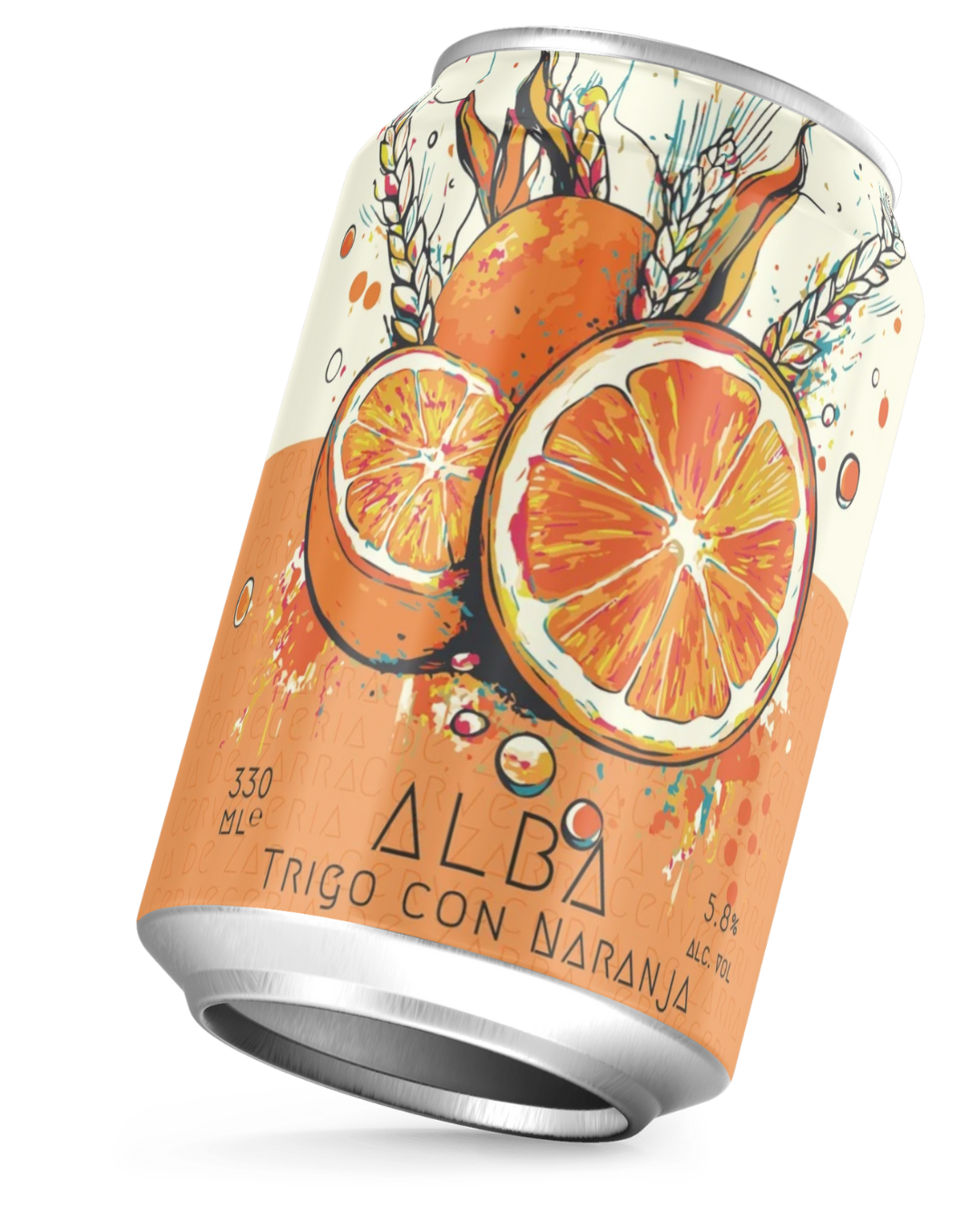 Alba - Weizen with orange - Box of 12