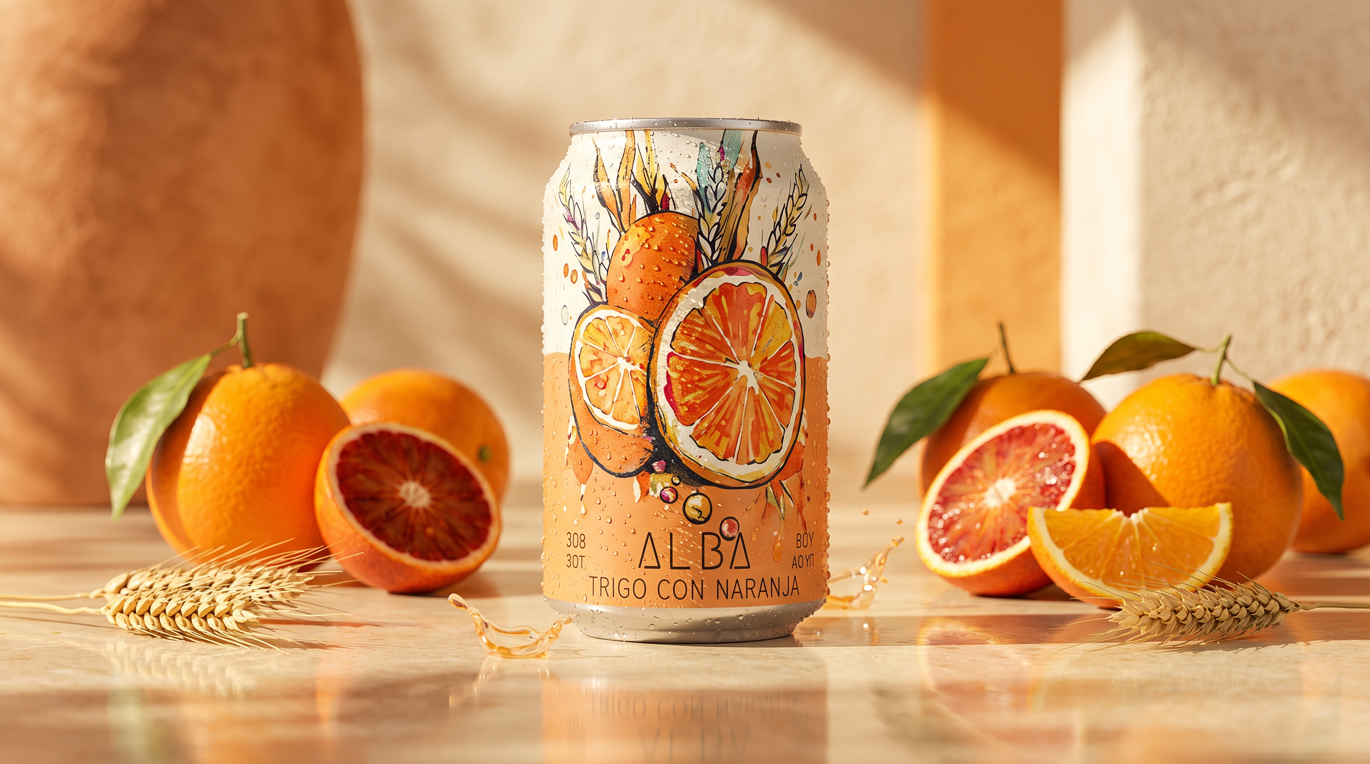 Alba - Weizen with orange - Box of 12